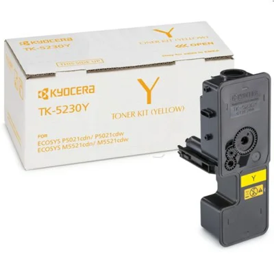 Original OEM Toner Kyocera TK-5230Y (1T02R9ANL0) (Yellow)