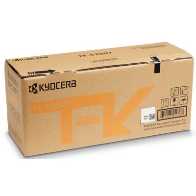 Original OEM Toner Cartridge Kyocera TK-5280Y (1T02TWANL0) (Yellow)