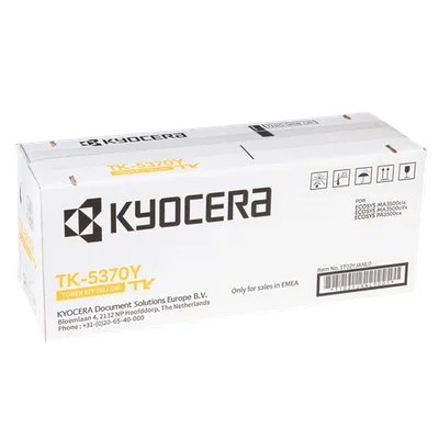 Original OEM Toner Cartridge Kyocera TK-5370Y (1T02YJANL0) (Yellow)