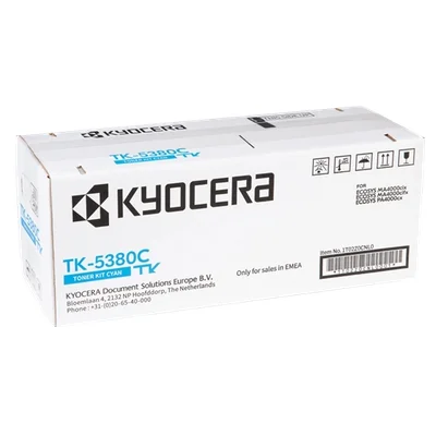 Original OEM Toner Cartridge Kyocera TK-5380C (1T02Z0CNL0) (Cyan)