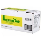 Original OEM Toner Cartridge Kyocera TK-570Y (1T02HGAEU0) (Yellow) for Kyocera FS-C5400DN