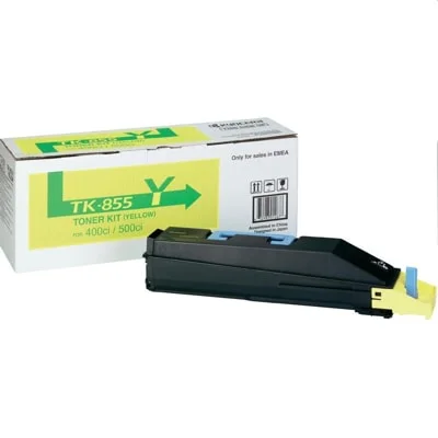 Original OEM Toner Kyocera TK-855Y (TK-855Y) (Yellow)