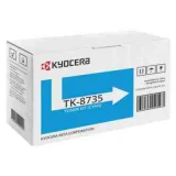 Original OEM Toner Cartridge Kyocera TK-8735C (1T02XNCNL0) (Cyan) for Kyocera TASKalfa 7353ci