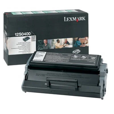 Original OEM Toner Lexmark 12S0400 (12S0400) (Black)