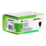 Original OEM Toner Lexmark 24B7184 (24B7184) (Yellow)