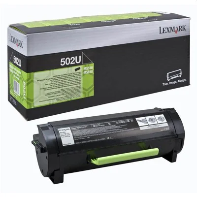 Original OEM Toner Lexmark 502U (50F2U00) (Black)