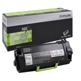 Original OEM Toner Cartridge Lexmark 522 (52D2000) (Black) for Lexmark MS811DN