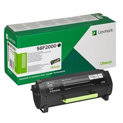 Original OEM Toner Cartridge Lexmark 56F2000 (56F2000) (Black)