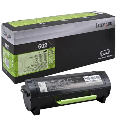 Original OEM Toner Cartridge Lexmark 602 (60F2000) (Black)