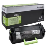 Original OEM Toner Cartridge Lexmark 622X (62D2X00) (Black) for Lexmark MX812DXME