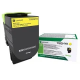 Original OEM Toner Cartridge Lexmark 71B (71B2HY0) (Yellow) for Lexmark CS417DN