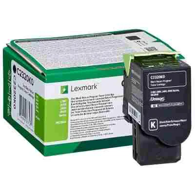 Original OEM Toner Cartridge Lexmark C232 (C2320K0) (Black)