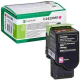Original OEM Toner Lexmark C242 (C242XM0) (Magenta) for Lexmark MC2640ADW