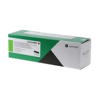 Original OEM Toner Lexmark C332H (C332HM0) (Magenta)