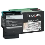 Original OEM Toner Cartridge Lexmark C540A1KG (C540A1KG) (Black) for Lexmark C544N