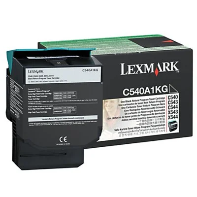 Original OEM Toner Lexmark C540A1KG (C540A1KG) (Black)