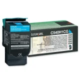 Original OEM Toner Cartridge Lexmark C540H1CG (C540H1CG) (Cyan) for Lexmark C540N