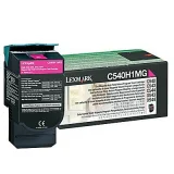 Original OEM Toner Cartridge Lexmark C540H1MG (C540H1MG) (Magenta) for Lexmark C546DTN