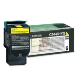 Original OEM Toner Cartridge Lexmark C544X1YG (C544X1YG) (Yellow) for Lexmark X544DN