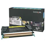 Original OEM Toner Cartridge Lexmark C736H1YG (C736H1YG) (Yellow) for Lexmark X736DE