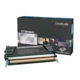 Original OEM Toner Cartridge Lexmark C736H2KG (C736H2KG) (Black) for Lexmark C736DTN