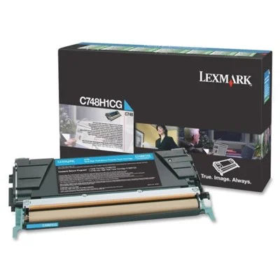 Original OEM Toner Cartridge Lexmark C748H1CG (C748H1CG) (Cyan)