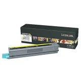 Original OEM Toner Cartridge Lexmark C925X (C925H2YG) (Yellow) for Lexmark C925