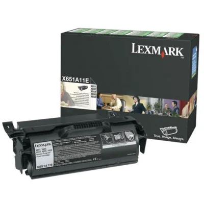Original OEM Toner Lexmark X651A11E (X651A11E) (Black)