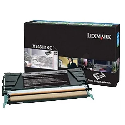 Original OEM Toner Cartridge Lexmark X746H1KG (X746H1KG) (Black)