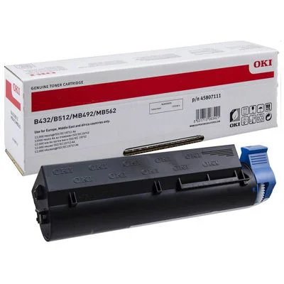 Original OEM Toner Cartridge Oki B432 (45807111) (Black)