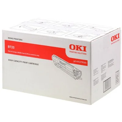 Original OEM Toner Cartridge Oki B720 (1279101) (Black)