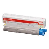 Original OEM Toner Oki C3520/3530 (43459369) (Yellow)