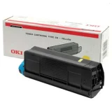 Original OEM Toner Cartridge Oki C5100 (42127405) (Yellow)