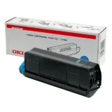 Original OEM Toner Oki C5100 (42127407) (Cyan)