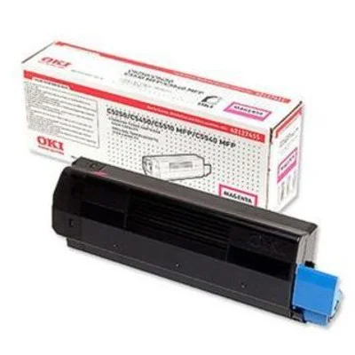Original OEM Toner Cartridge Oki C5250 C5450 (42127455) (Magenta)