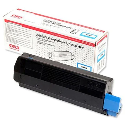 Original OEM Toner Cartridge Oki C5250 C5450 (42804547) (Cyan)