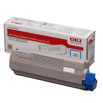 Original OEM Toner Cartridge Oki C532 6K (46490607) (Cyan)