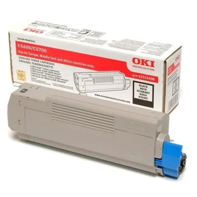 Original OEM Toner Oki C5600 5700 (43324408) (Black)