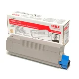 Original OEM Toner Cartridge Oki C5800 (43324424) (Black) for Oki C5550 MFP