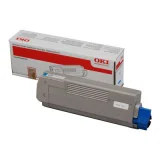 Original OEM Toner Cartridge Oki C610 (44315307) (Cyan) for Oki C610dn