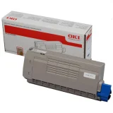 Original OEM Toner Cartridge Oki C710 (44318608) (Black) for Oki C711wn