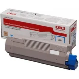 Original OEM Toner Cartridge Oki C712 (46507615) (Cyan)