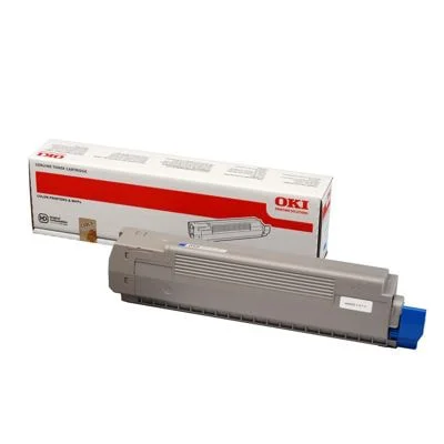 Original OEM Toner Oki C801 821 (44643003) (Cyan)