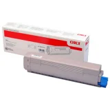 Original OEM Toner Cartridge Oki C813 (46471115) (Cyan) for Oki C813n