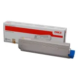 Original OEM Toner Cartridge Oki C822 (44844613) (Yellow) for Oki C822dn