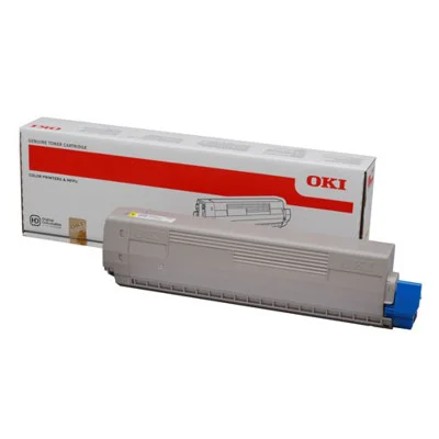 Original OEM Toner Oki C822 (44844613) (Yellow)