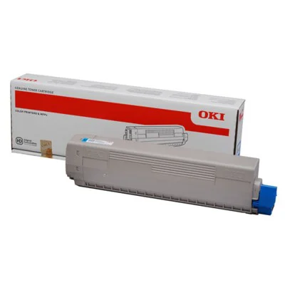 Original OEM Toner Cartridge Oki C822 (44844615) (Cyan)