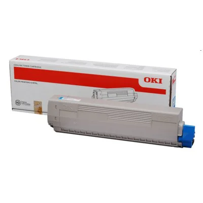 Original OEM Toner Cartridge Oki C831 841 (44844507) (Cyan)