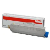 Original OEM Toner Cartridge Oki C833/C843 10K (46443101) (Yellow) for Oki C833dn