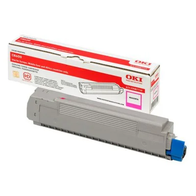 Original OEM Toner Cartridge Oki C8600 8800 (43487710) (Magenta)